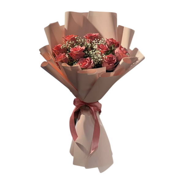 Blush Pink Rose Bouquet